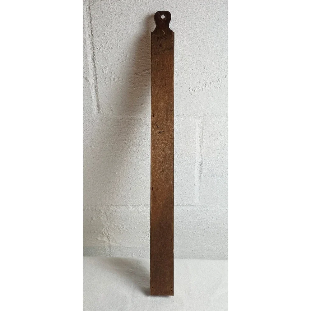 Handmade vintage wooden